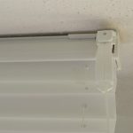 Plissee - Montage mit Halteclips an der Decke